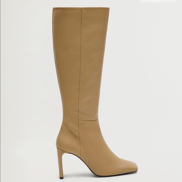 Mango bovine leather boots bloggers favorite - Picture 10 of 16